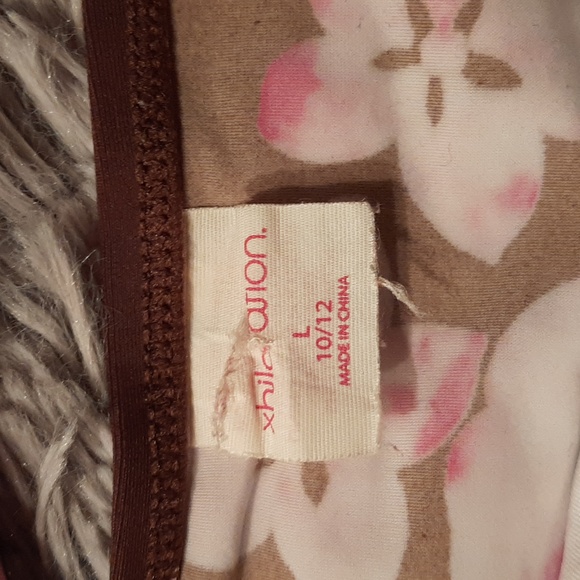 Junior floral swimsuit size Large 10/12 - Picture 6 of 6